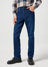 Męskie Spodnie Jeansowe Wrangler Greensboro Sunset Rinse 112357414 W15Q008820